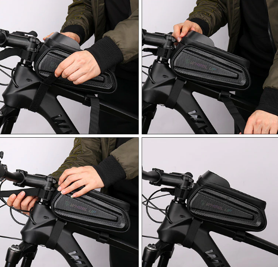 Porta Celular + Bolsa para Bike - Wheel Up