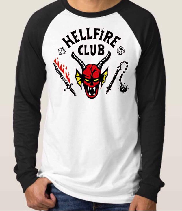 Camiseta Hellfire Clube Stranger Things